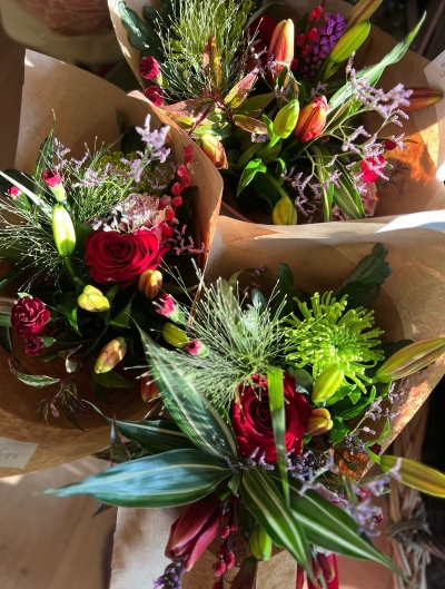 Mixed Valentine's Bouquets